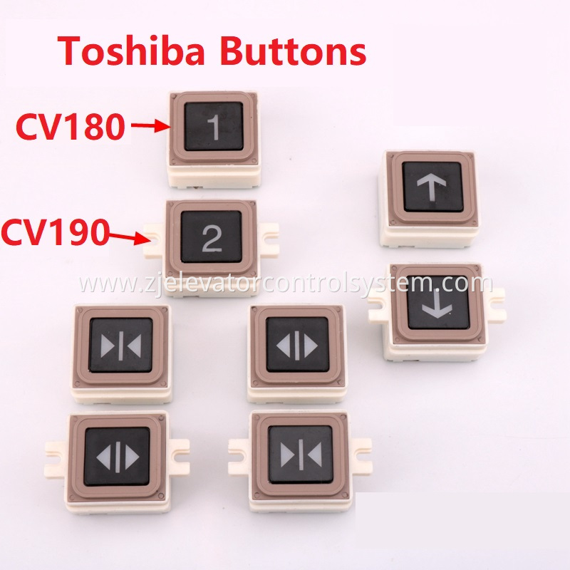 CV180 CV190 Push Buttons for TOSHIBA Elevators